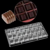 ราคา พิมพ์ Chocolate truffle พลาสติกแข็งอย่างดี พิมพ์ช็อคโกแลต chocolate molds (14652530145)
