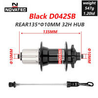 ราคา Novatec Hub D041SB D042SB ดิสก์เบรกการ์ดจักรยานเสือภูเขา MTB ฮับแบริ่งจักรยาน32 36รูสีแดงสีดำ8 9 10 11ความเร็ว (9874802034)