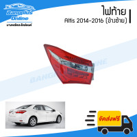 ราคา ไฟท้าย Toyota Altis 2014 2015 2016 อัลติส ข้างซ้าย BangplusOnline (16815137320)