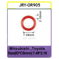 ราคา OR905 โอริงหัวฉีดTOYOTA โอริงหัวฉีดMitsubishi รุ่นเก่า โอริงหัวฉีดเบนซิน ชุดซ่อมหัวฉีด เบนซิน สีแดง (20462455789)
