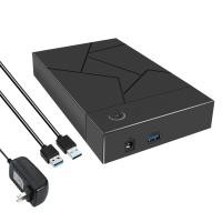 ราคา 3 5 Inch HDD Enclosure USB 3 0 to SATA Hard Drive Case SSD Enclosure External Solid State Hard Drive Disk Box (20536793848)