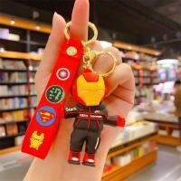 ราคา ใหม่ พวงกุญแจ YS168 จี้ตุ๊กตากัปตันอเมริกา 3D พวงกุญแจ ตุ๊กตาการ์ตูน กระเป๋า จี้พวงกุญแจรถ (19440015001)