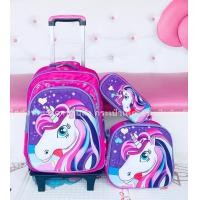 ราคา กระเป๋าล้อลากนักเรียนระดับประถม สะพายได้ลากได้ขนาด16นิ้ว (19369836168)