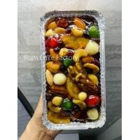 ราคา 1 เค้กผลไม้แห้งหมักเหล้ารัม Rum Fruit Cake รสดั้งเดิม หนัก 450 กรัม (21256189063)