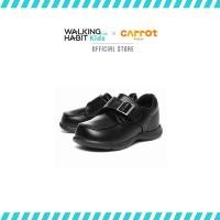 ราคา Walking Habit Kids x MoonStar Carrot รองเท้านักเรียนเด็กผู้ชาย รุ่น CR C2091 in Black (20696976824)