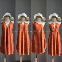 ราคา Mini beache dress เดรสสั้นสไตล์ฮาวาย เดรสไปทะเล เดรสมัดย้อม (17665726811)