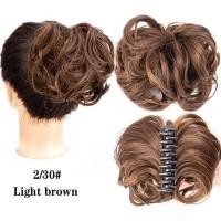 ราคา คลิปหนีบผมโดนัทสำหรับผู้หญิงขนมปังผมหยิกสั้นยุ่งวิกผมสังเคราะห์วิกผม (20823336187)