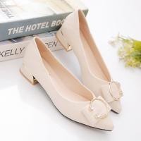 ราคา รองเท้าส้นสูงสตรีรองเท้าส้นสูงแฟชั่นหัวแหลมหนังนิ่มใส่ทำงานได้ทุกโอกาสรองเท้าส้นสูงสำหรับสตรี (11784556471)