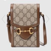 ราคา GG กระเป๋า Gucci Horsebit 1955 mini bag (21227963642)