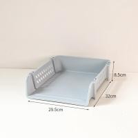 ราคา GIDA ชั้นใส่เอกสาร ตะกร้าใส่เอกสาร ชั้นวางเอกสาร ถาดใส่เอกสาร ถาดเก็บเอกสารA4 ชั้นพลาสติก ถาดวางเอกสาร วางซ้อนกันได้ (20470799625)