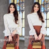 ราคา Nangfa เสื้อลูกไม้ ประยุกต์ ผ้านิ่มทุกตัว อก 32 36 34 38 38 40 40 42 42 46 นิ้ว เสื้อลูกไม้สีขาว ลูกไม้ชุดไทย เสื้อลูกไม้แขนยาว แขนกระดิ่ง Blouse (18999006705)