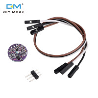 ราคา diymore Pulse Heart Rate Monitor 3 3 5V Heart Rate Sensor Pulse Sensor โมดูล Pulse Detection เลือดออกซิเจนการคำนวณความเข้มข้น (16058991316)