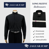 ราคา Jaguar เสื้อเชิ้ตแขนยาว สีดำ มีกระเป๋า ทรงเข้ารูป Slim Fit (15257909780)