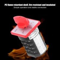 ราคา BERM Rotary Changeover Switch Knob Control Selector Switch 4 Section 3 Position AC380V (14578528779)