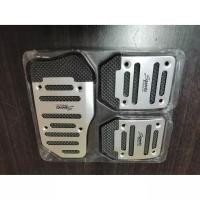 ราคา แป้นเหยียบกันลื่น ที่ครอบคันเร่งรถยนต์ ยางกันลื่น ติดตั้งง่าย เกียร์อัตโนมัติ เกียร์ธรรมดาเป็นตัวเลือก แป้นเหยียบครัชท์ Pedals (16943990437)