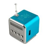 ราคา ลำโพงวิทยุ FM ระบบดิจิทัลแบบพกพา TD V26เครื่องรับวิทยุ FM ขนาดเล็ก จอแสดงผล LCD ลำโพงสเตอริโอการ์ดสนับสนุน TF (21002027115)