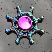 ราคา สปินเนอร์โลหะสีรุ้ง EDC แฮนด์สปินเนอร์ของเล่นป้องกันความวิตกกังวลสำหรับสปินเนอร์โฟกัสช่วยลดความเครียดโรคสมาธิสั้นนิ้วปั่น (11490988877)