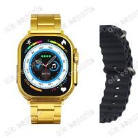 ราคา ใหม่ T10 Ultra Gold Smart Watch Ultra Series 8 NFC Bluetooth Call Men Smartwatch ผู้หญิง2023นาฬิกา Ultra Wireless Charge สำหรับ Apple (20186145390)