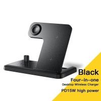 ราคา Essager นาฬิกา4 In 1แท่นชาร์จไร้สาย15W ตัวชาร์จไฟสำหรับ iPhone 14 13 12 11 X Apple ดินสอ Airpods Pro ที่ชาร์จแท่นวางมือถือ (19768653556)