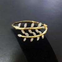 ราคา กำไล ใบมะกอกเงินแท้92 5 ฝั่งเพชร สวิส (20637957752)