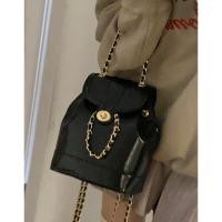 ราคา กระเป๋าเป้สะพายหลังสไตล์ชาแนลสำหรับผู้หญิงกระเป๋าเป้สะพายหลังสายโซ่แฟชั่นสำหรับนักเรียนแบบใหม่ปี2023กระเป๋าสะพายไหล่อเนกประสงค์กระเป๋าเดินทาง (19937998673)