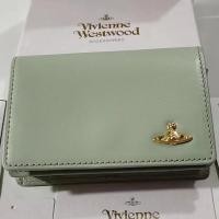 ราคา oudukai Vivienne Westwood Saturn กระเป๋าสตางค์ หนังวัว ความจุขนาดใหญ่ ใส่บัตรได้ (20579792814)
