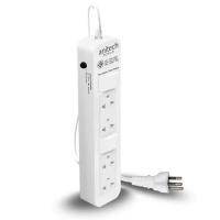 ราคา Anitech รางปลั๊กไฟ 4 ช่อง 2 สวิต มาตรฐาน มอก รุ่น H604 สายไฟยาว 3 เมตร (16906083357)