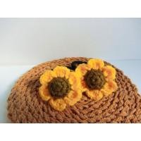 ราคา ยางรัดผม ยางรัดผมดอกทานตะวัน ยางรัดผมไหมพรม (20809218783)