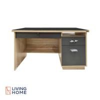 ราคา Livinghome FurnitureMall โต๊ะทำงาน โต๊ะคอมพิวเตอร์ 120 ซม ท๊อปกระจก มีให้เลือก 3 สี รุ่น TB 121 TB 122 (20035131330)