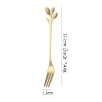 ราคา ช้อน ส้อม ทานขนม สแตนเลส ลายใบไม้ ช้อนขนม ช้อนของหวาน (21190487471)