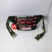 ราคา กระเป่าสะพายข้างและคาดเอวซิบกันน้ำสกรีนsupremeมีสีช่องกันน้ำได้ (20400474681)