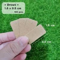 ราคา ป้ายแท็ก ป้ายห้อยสินค้า ป้ายห้อยเสื้อผ้า paper tag ทรงสี่เหลี่ยม (14962986737)