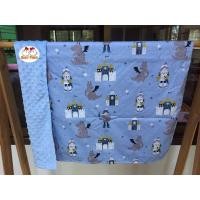 ราคา ผ้าห่มเด็กดอทมิงค์ ผ้าห่มเด็กอนุบาล (19042045317)