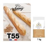 ราคา แป้งฝรั่งเศส ชนิด T45 T55 T65 ตรา วินนี่ 1 kg (21170738313)