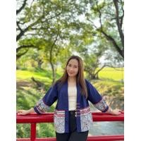 ราคา เสื้อคลุมผ้าฝ้าย เสื้อคลุมล้านนาสวยๆ แขนบอลลูน (14261848937)