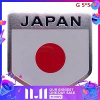 ราคา ที่ยอดเยี่ยม1Pcญี่ปุ่นธงเครื่องหมายสัญลักษณ์แผ่นติดอัลลอยรถการตกแต่งรถจักรยานยนต์สติกเกอร์ (6450972141)