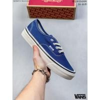 ราคา แวนส์ Vans Authentic Anaheim Collection Classic Navy Blue Vintage Low Top Sneakers Genuine Outdoor Shoes รองเท้าผ้าใบ ได้ทั้งชายหญิง แฟชั่นสตรีท ระบายอากาศได้ รองเท้าสเก็ตบอร์ด รองเท้าบุรุษและสตรี (20