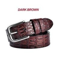 ราคา CROCODILE BELT เข็มขัด ลายหนังจรเข้ ยาว 120cm เอว30 44นิ้ว มีของพร้อมส่ง (20616444457)