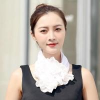 ราคา basevv ผ้าพันคอแบบสวมหัวหลากหลายแบบหญิงล้วนตรงปกดอกไม้ปลอมผ้าพันคอ (19582291022)