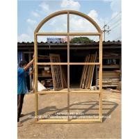 ราคา วงกบหน้าต่างโค้ง ช่องแสงไม้ ไม้ตะเคียนทอง ช่องกระจก 8 ช่อง (19834329971)