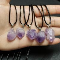 ราคา จี้ผลึกหินอเมทิสต์พร้อมสร้อย Amethyst (17699502023)