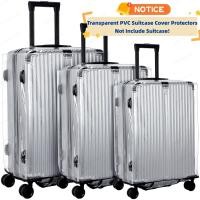 ราคา rifeikai 1pc Transparent PVC Suitcase Luggage Cover Protector Waterproof Cover For Luggage (20344313081)