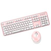 ราคา joa mofii keyboard and mouse set 2 4g usb wireless keyboard and mouse candy color keyboard for laptop ios pc (20496514382)