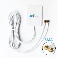 ราคา 4G LTE เสาอากาศแบน WiFi 4G เสาอากาศ3M TS9ขั้วต่อ Crc9 SMA ตัวผู้เข้ากันได้กับโมเด็มเราเตอร์เสาอากาศ Huawei ZTE สาย3M (17176292724)