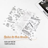 ราคา กระดาษห่อเบอร์เกอร์ กระดาษห่อแซนวิช กระดาษรองอาหาร กระดาษห่อขนม กระดาษรองอาหารทอด แบบเคลือบมัน แพค 95 100 แผ่น (16241177254)