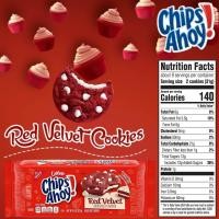 ราคา นำเข้า ซอฟคุ๊กกี้สุดฮิตในอเมริกา ชิปส์อะฮอย Chips Ahoy Chewy Red Velvet Cookies 9 6 Ounce ราคา 299 บาท (20294713967)