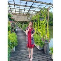 ราคา ชุดกระเหรี่ยง ชุดพื้นเมือง เดรสพื้นเมือง เดรสผ้าฝ้าย สาวอวบ สาวไซส์ใหญ่ (19113150563)