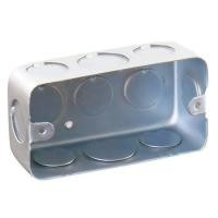 ราคา 10อัน บ๊อกฝั่งเหล็ก บ๊อก บ๊อกเหล็ก บ๊อกฝั่ง เลือกได้ขายต่อ เหล็ก 4x4 Square Box และ 2x4 Handy Box (1305802474)