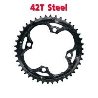 ราคา ใบจานหน้าจักรยาน ขนาด 104BCD 22 24 32 42 44T Alloy Steel 1 ชิ้น (717120094)