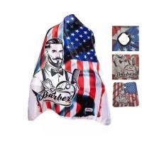 ราคา ผ้าคลุมซอย ลายธงชาติ บาร์เบอร์ ลายสวย ผ้าไม่ร้อน (19716040756)